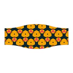 Yellow Pink Shapes Pattern         Stretchable Headband by LalyLauraFLM