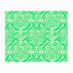 Kiwi Green Geometric Small Glasses Cloth Front