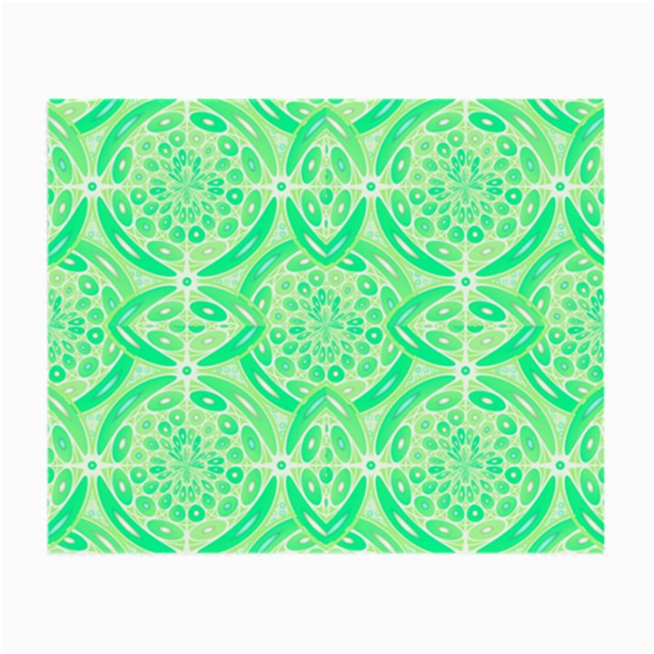 Kiwi Green Geometric Small Glasses Cloth