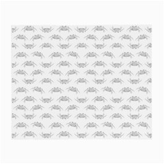 Pop Art Style Crabs Motif Pattern Blob Small Glasses Cloth (2-side) by dflcprints