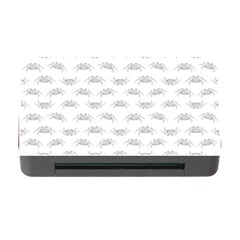 Pop Art Style Crabs Motif Pattern Blob Memory Card Reader With Cf by dflcprints