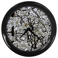 Blossom Wall Clocks (black) by DeneWestUK