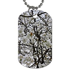 Blossom Dog Tag (two Sides)