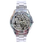 Blossom Stainless Steel Analogue Watch Front