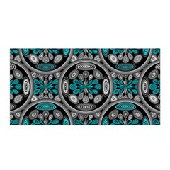 Geometric Arabesque Satin Wrap by linceazul