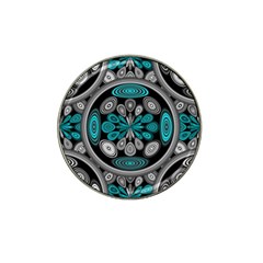 Geometric Arabesque Hat Clip Ball Marker (4 Pack) by linceazul