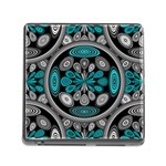 Geometric Arabesque Memory Card Reader (Square) Front