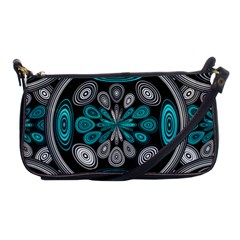 Geometric Arabesque Shoulder Clutch Bags by linceazul