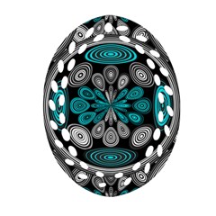 Geometric Arabesque Ornament (oval Filigree) by linceazul