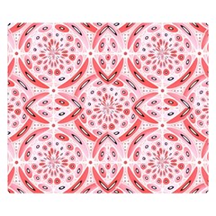 Geometric Harmony Double Sided Flano Blanket (small)  by linceazul