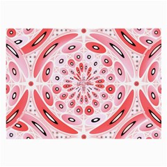 Geometric Harmony Large Glasses Cloth (2-side) by linceazul