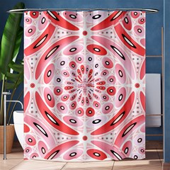 Geometric Harmony Shower Curtain 60  X 72  (medium)  by linceazul