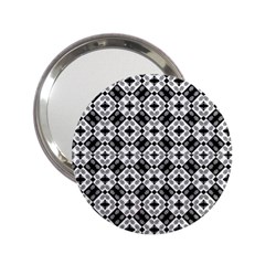 Geometric Modern Baroque Pattern 2 25  Handbag Mirrors by dflcprints