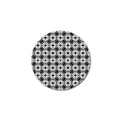 Geometric Modern Baroque Pattern Golf Ball Marker (4 Pack) by dflcprints