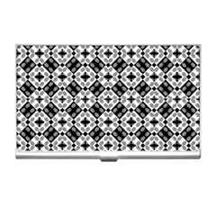 Geometric Modern Baroque Pattern Business Card Holders by dflcprints