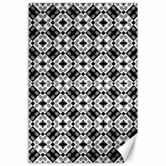 Geometric Modern Baroque Pattern Canvas 12  X 18   by dflcprints