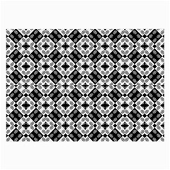 Geometric Modern Baroque Pattern Large Glasses Cloth by dflcprints