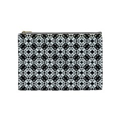 Geometric Modern Baroque Pattern Cosmetic Bag (medium)  by dflcprints