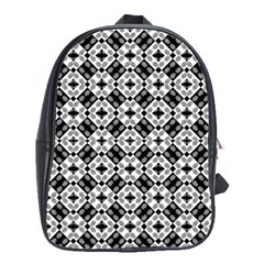 Geometric Modern Baroque Pattern School Bags(large) 