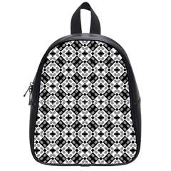 Geometric Modern Baroque Pattern School Bags (small)  by dflcprints