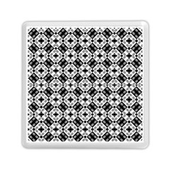 Geometric Modern Baroque Pattern Memory Card Reader (square)  by dflcprints