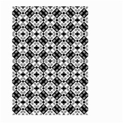 Geometric Modern Baroque Pattern Large Garden Flag (two Sides) by dflcprints