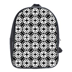 Geometric Modern Baroque Pattern School Bags (xl)  by dflcprints