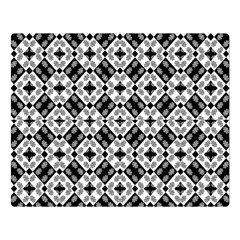 Geometric Modern Baroque Pattern Double Sided Flano Blanket (large)  by dflcprints