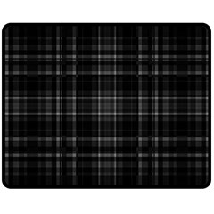 Plaid Design Double Sided Fleece Blanket (medium)  by Valentinaart