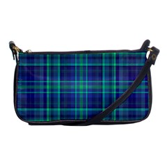 Plaid Design Shoulder Clutch Bags by Valentinaart