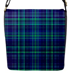 Plaid Design Flap Messenger Bag (s) by Valentinaart