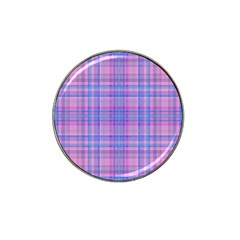 Plaid Design Hat Clip Ball Marker (4 Pack) by Valentinaart