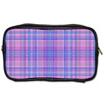 Plaid design Toiletries Bags Front