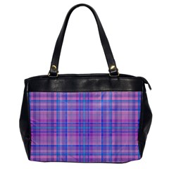 Plaid Design Office Handbags by Valentinaart