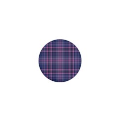 Plaid Design 1  Mini Magnets