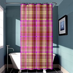 Plaid Design Shower Curtain 36  X 72  (stall)  by Valentinaart