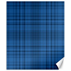 Plaid Design Canvas 20  X 24   by Valentinaart