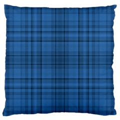 Plaid Design Large Cushion Case (two Sides) by Valentinaart