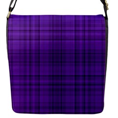 Plaid Design Flap Messenger Bag (s) by Valentinaart