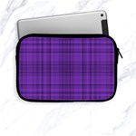 Plaid design Apple iPad Mini Zipper Cases Front