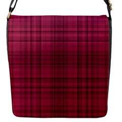 Plaid Design Flap Messenger Bag (s) by Valentinaart