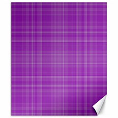 Plaid Design Canvas 8  X 10 