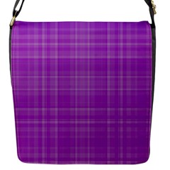 Plaid Design Flap Messenger Bag (s) by Valentinaart