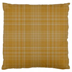 Plaid Design Large Cushion Case (two Sides) by Valentinaart