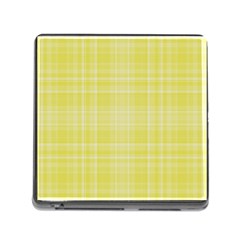 Plaid Design Memory Card Reader (square) by Valentinaart