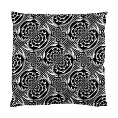 Metallic Mesh Pattern Standard Cushion Case (two Sides) by linceazul