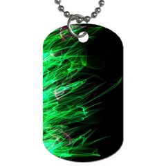 Fire Dog Tag (one Side) by Valentinaart