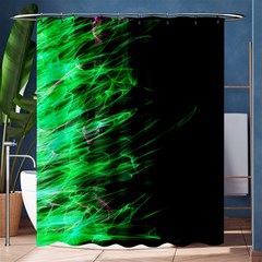 Fire Shower Curtain 60  X 72  (medium)  by Valentinaart