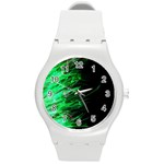 Fire Round Plastic Sport Watch (M) Front