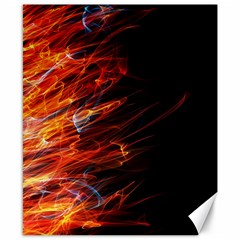 Fire Canvas 8  X 10  by Valentinaart